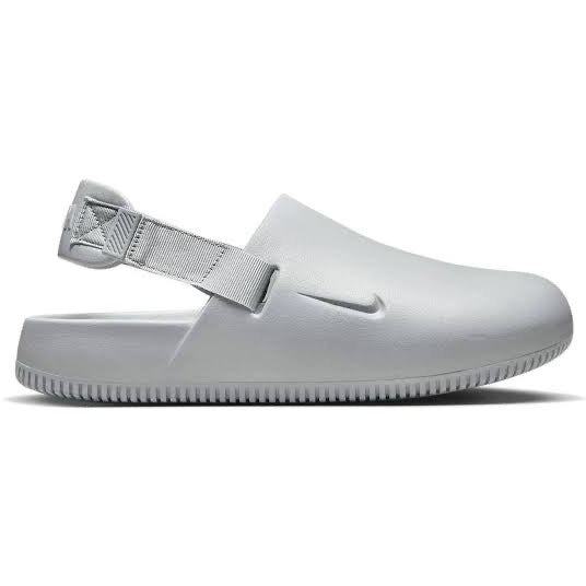 Calm Mule Slides - Light Smoke Grey