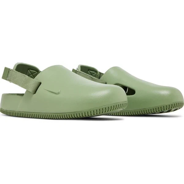 Calm Mule Slides - Oil Green