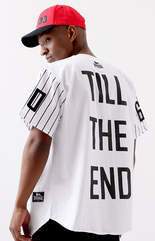 Lonsdale Baseball Shirt - White