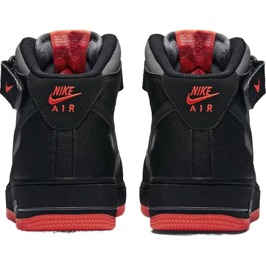 Air Force 1 Mid '07 - Hot Lava - Dark Grey Crimson