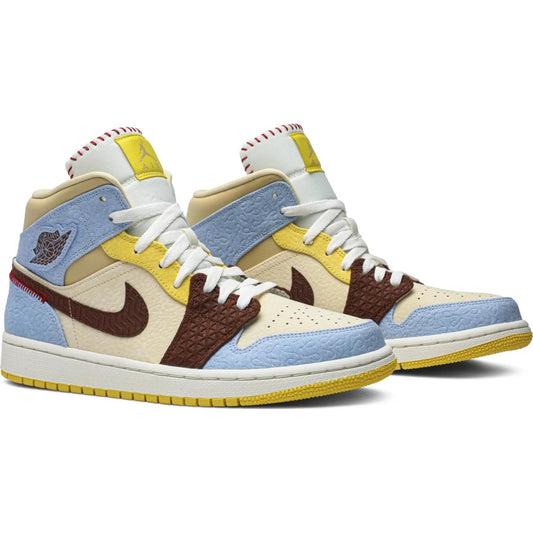 Air Jordan 1 Mid - Maison Chateau Rouge Fearless