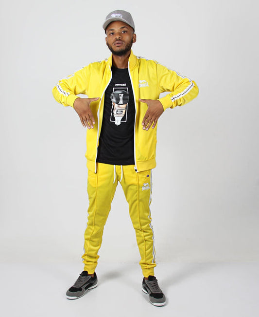Lonsdale 2 Piece Tracksuit - Yellow