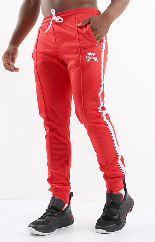 Lonsdale Mens 2 Piece Tracksuit - Red/White