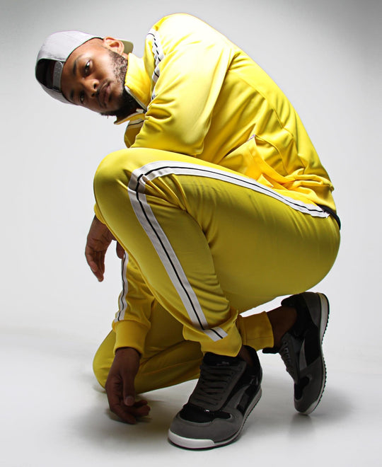 Lonsdale 2 Piece Tracksuit - Yellow