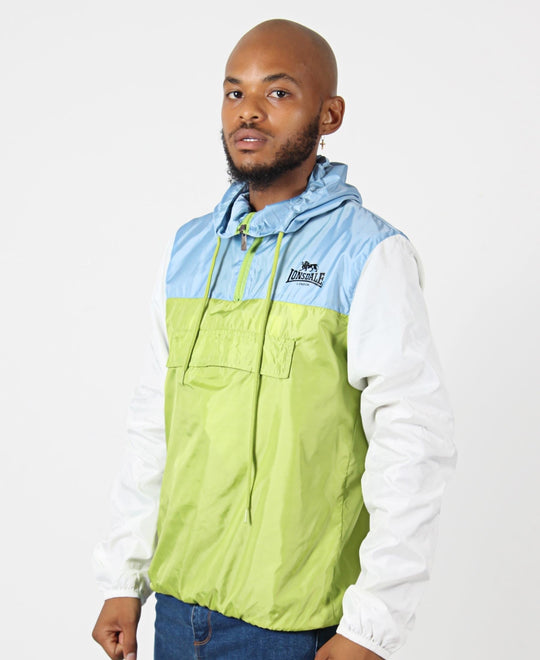 Lonsdale Smack 1/4 Zip Hoodie Jacket - Blue
