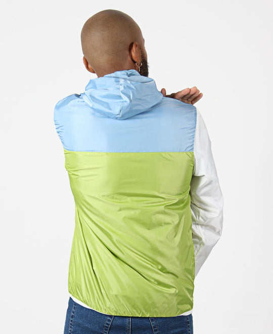 Lonsdale Smack 1/4 Zip Hoodie Jacket - Blue