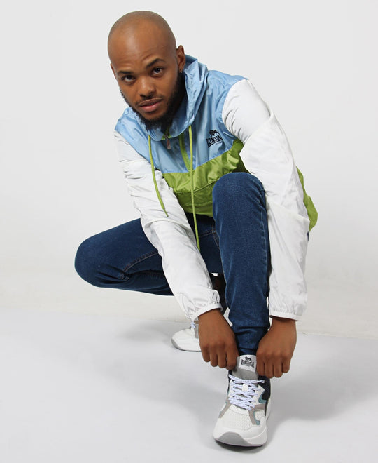 Lonsdale Smack 1/4 Zip Hoodie Jacket - Blue