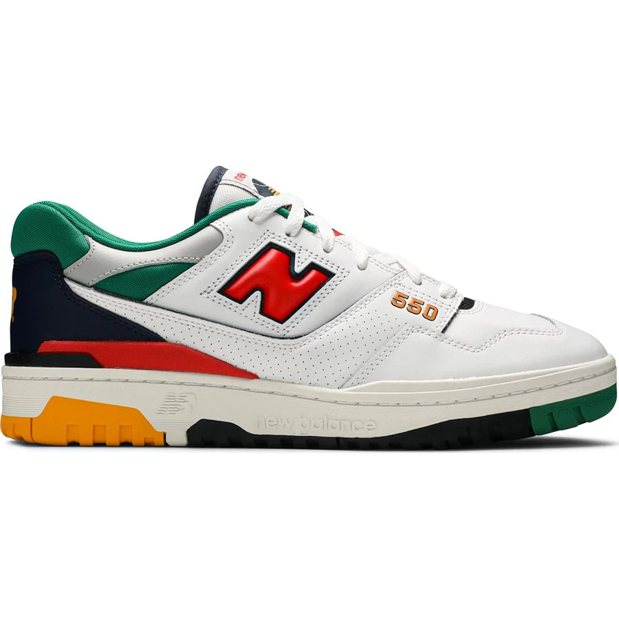 New Balance 550 Oak Leaf Green Red Angelwear