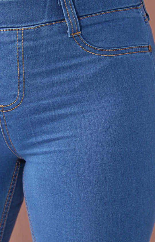 Ladies' Skinny Jeans - Blue