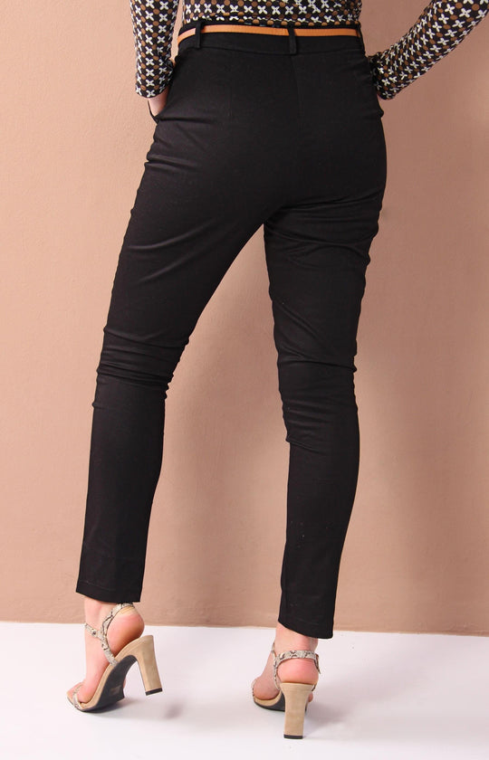Ladies' Slim Leg Pants - Black