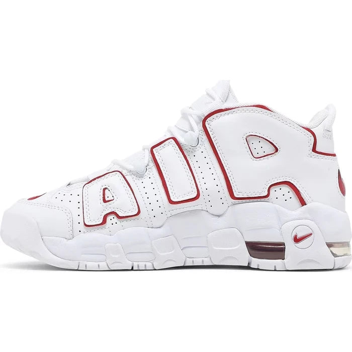 Air More Uptempo - White Varsity Red