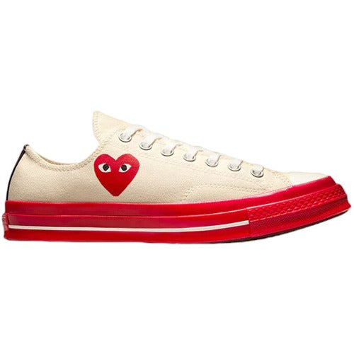 Chuck 70 Play Low - White Red