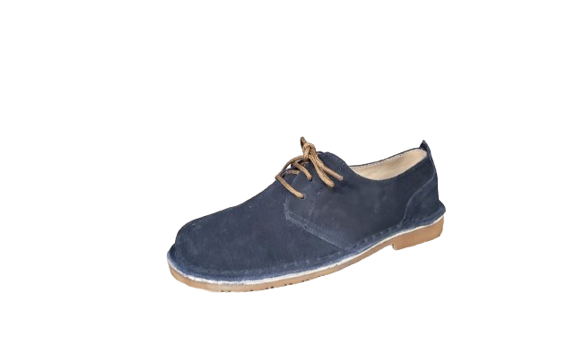 Ladies Vellies - Laceup Shoe- Navy