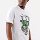 Pro Stars Printed Crew Neck T-Shirt - White