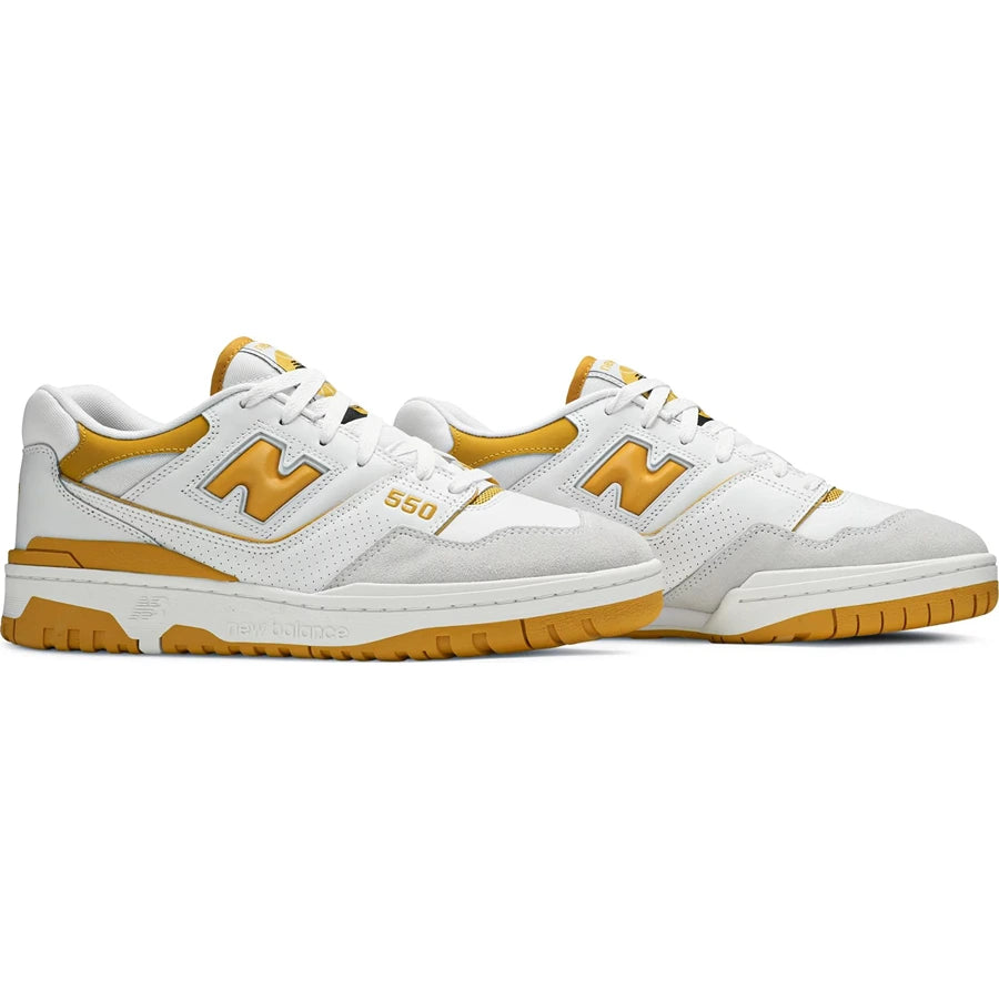 New Balance 550 - Yellow & White