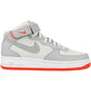 Air Force 1 Mid '07 - Pure Platinum - Wolf Grey Crimson