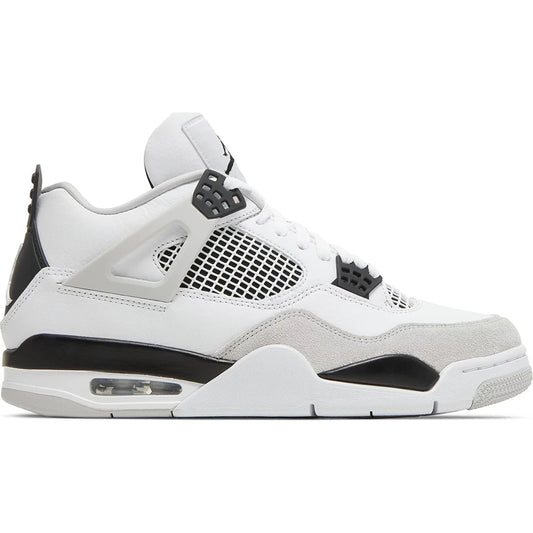 Air jordan retro 4 blue and white cheap