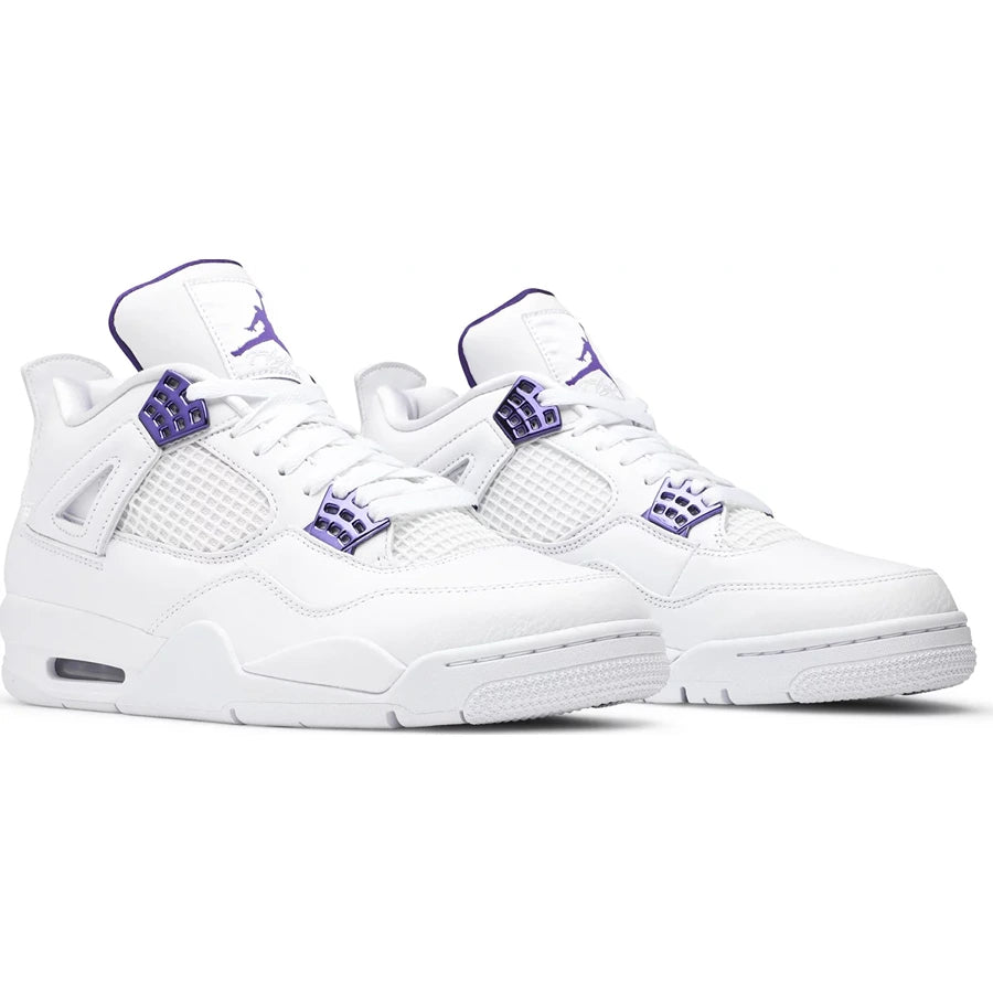 Air Jordan 4 Retro - Purple-Metallic