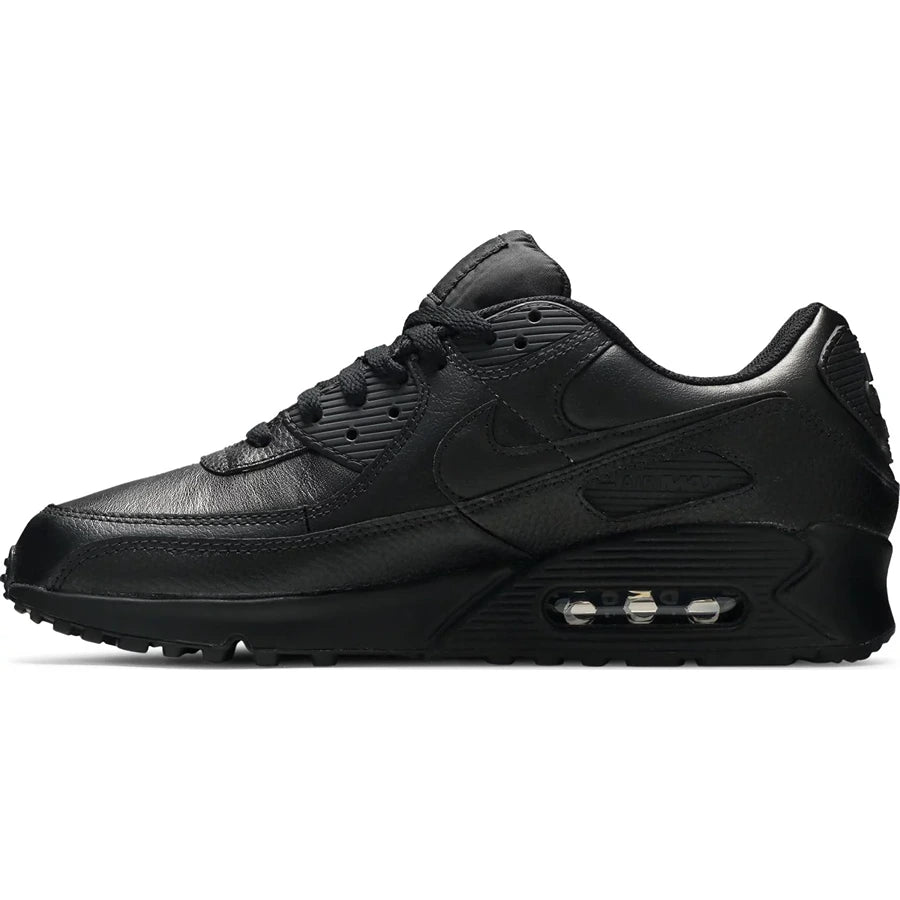 Air Max 90 Leather - Triple Black