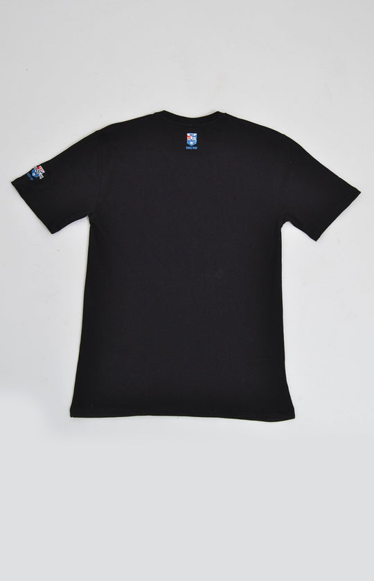 Men's Pro Stars Crew Neck T-Shirt - Black